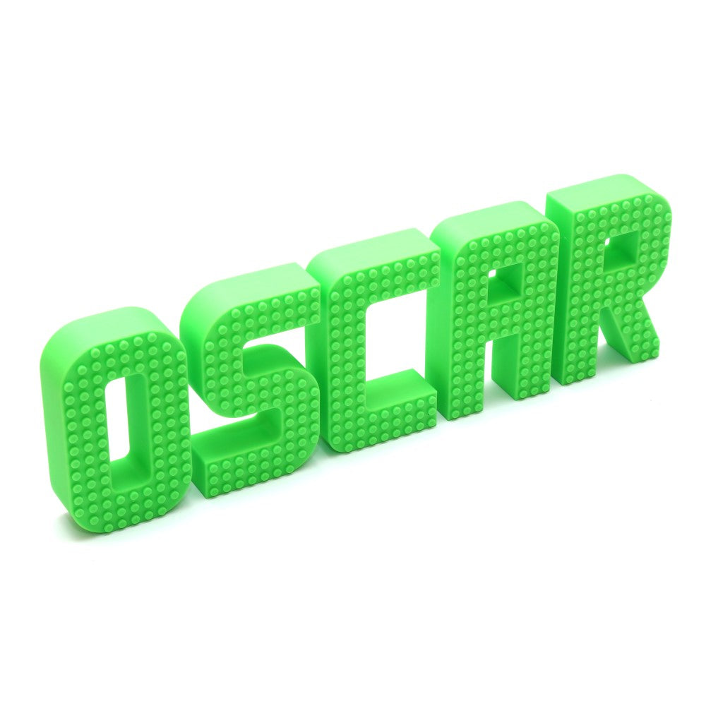 Personalised Letter Brick Style 120mm Name Plate Display - MP3D