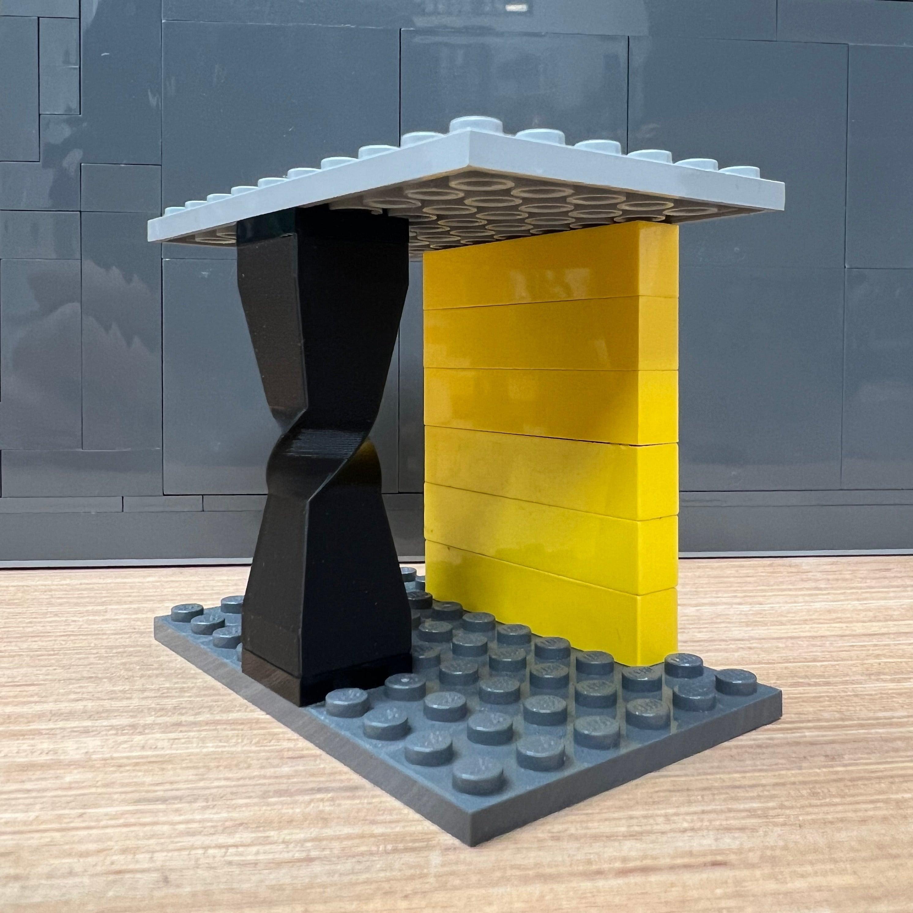 Lego Column Base LEGO® 2x2 Brick Tall Vertical Support Tower Pillar Columns Set – MP3D