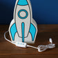 Rocket Spacecraft USB Dimmable Nightlight - MP3D