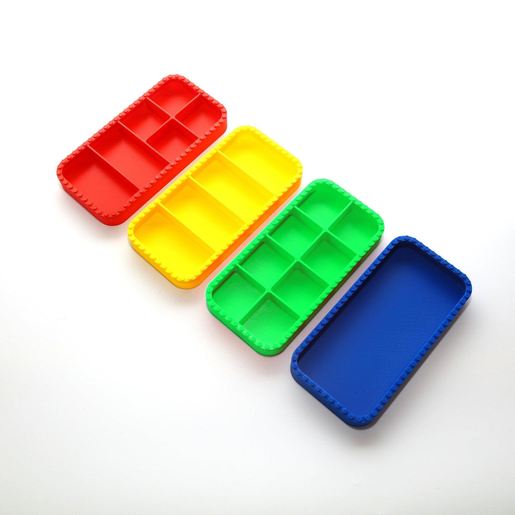 lego compatible organiser sorting tray set