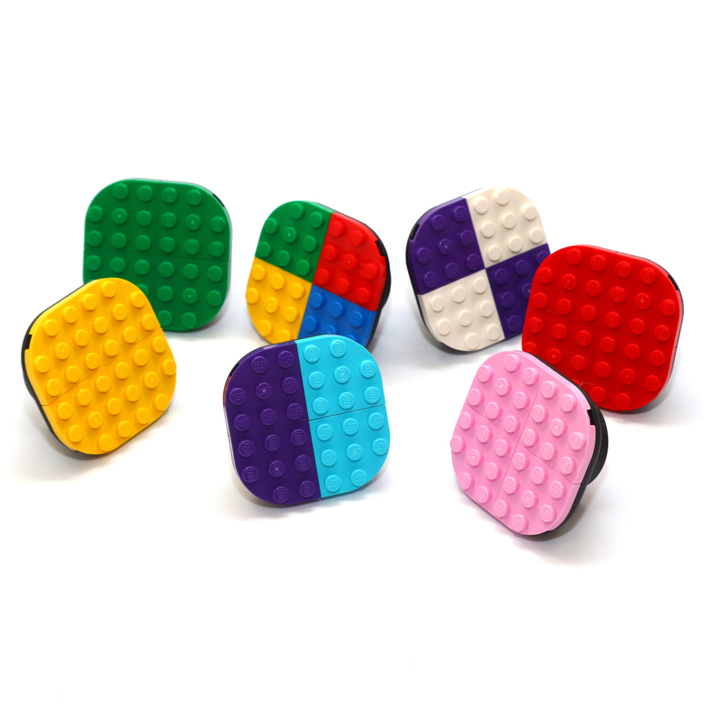 Large Rounded Plate Childrens Bedroom Decor Cupboard LEGO® Drawer Knobs