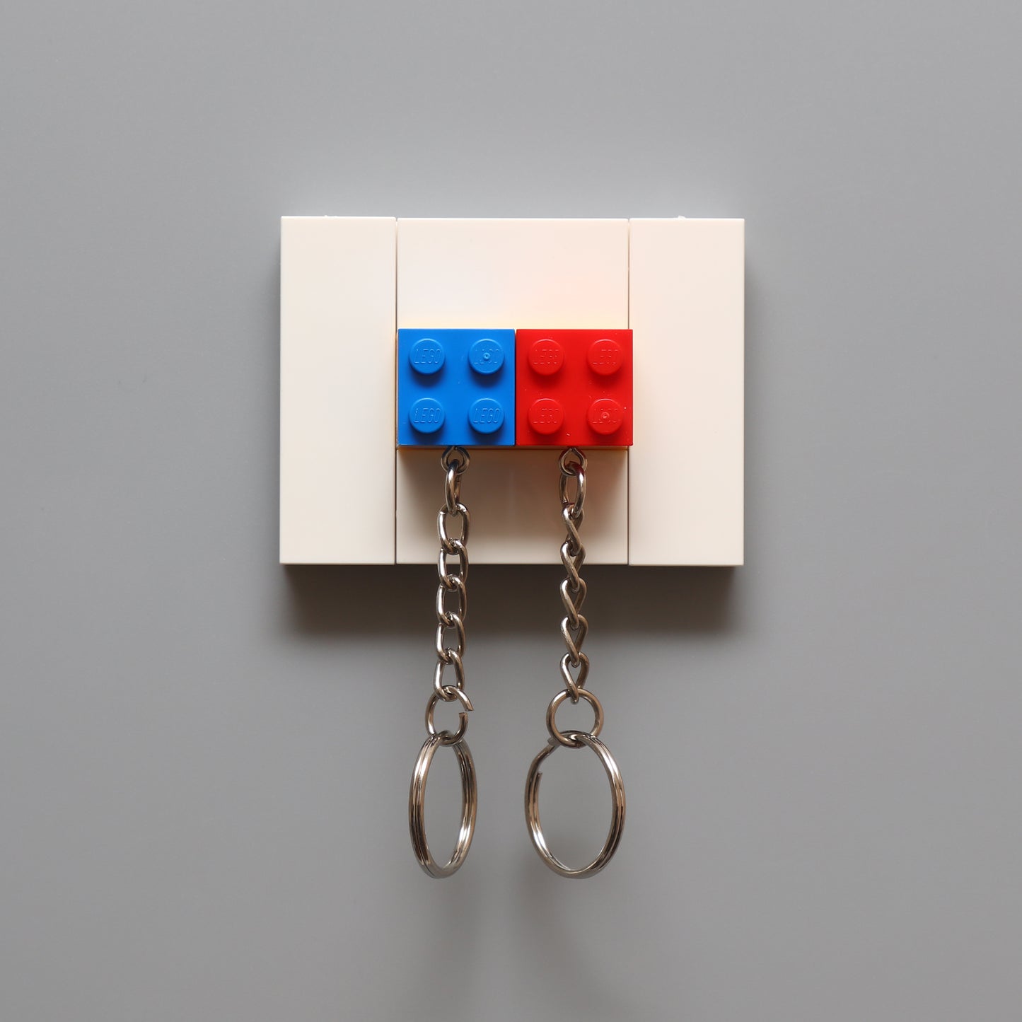 Lego Keyring Wall Mountable Mini Key Hanger - MP3D