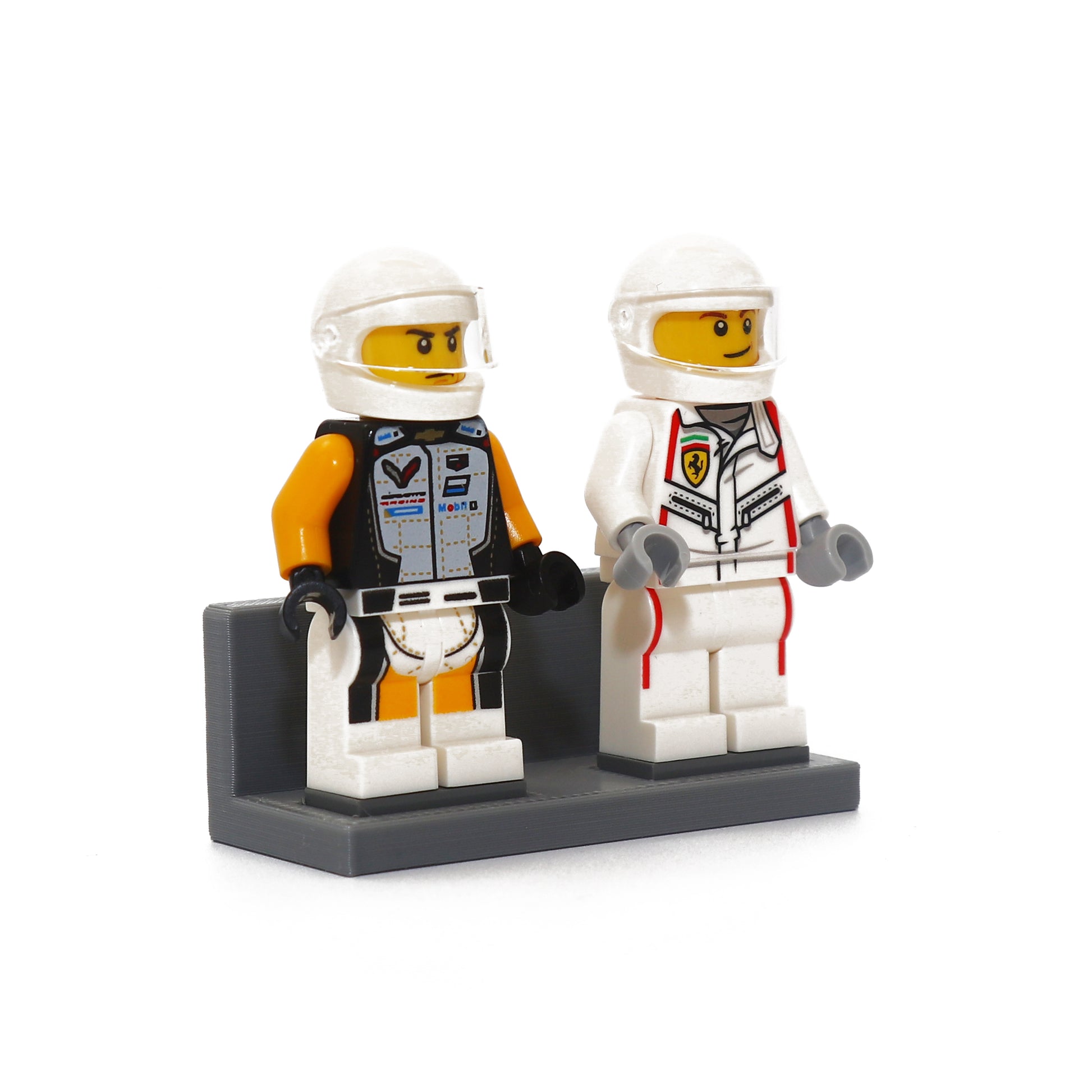 LEGO® Minifigure Model Wall Display Stand Mount - MP3D